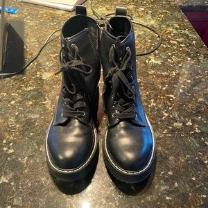 Combat boots SOLD